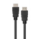 Кабель мультимедийный HDMI M to HDMI M 2.0m V1.4 Vinga (VCPHDMI14MM2BK)