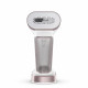 Tefal Steamer compact Pure Force 2in1, 1800W, 180ml, constant steam - 35g, ceramic soleplate, white (DT8720E0)
