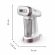 Tefal Steamer compact Pure Force 2in1, 1800W, 180ml, constant steam - 35g, ceramic soleplate, white (DT8720E0)