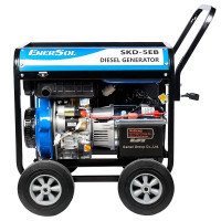 EnerSol Diesel generator, 230V, max 5.0 kW, electric start, single phase (SKD-5EB)