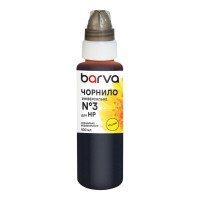 Чернила Barva HP 3 100 мл, universal, yellow (HU3-367e)