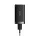 Зарядное устройство Baseus 2xUSB-C 65W + 1xUSB GaN + cable USB-C to USB-C 100W 1.0m black (CCGP120201)