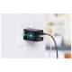 Зарядное устройство Baseus 2xUSB-C 65W + 1xUSB GaN + cable USB-C to USB-C 100W 1.0m black (CCGP120201)