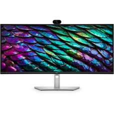 Dell Монітор DELL 34  P3426WEB HDMI, DP, USB-C, RJ-45, MM, IPS, 3440x1440, 21:9, 100Hz, sRGB 99%, CURVED, HAS, Cam (210-BVHQ)