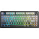 Клавиатура Aula F75 Gasket Reaper Switch Hot-Swap RGB Bluetooth/Wireless/USB UA Black/Grey (6948391209913)