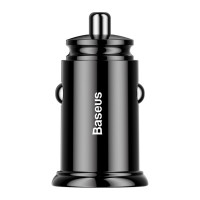 Зарядное устройство Baseus Circular Plastic А+А 30W 2 USB Black (CCALL-YD01)
