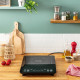 Tefal table cooker Everyday Slim induction, burner - 1, 2.1W, control - sensor, black (IH2108E1)