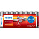 Philips Батарейка Philips Power Alkaline AA щелочная, пленка, 32 шт (LR6P32FV/10)