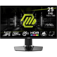 MSI Монітор MSI 24.5  MAG 255PXF 2xHDMI, DP, MM, IPS, 300Hz, 0.5ms, sRGB 120%, FreeSync, Pivot (9S6-3BC24M-064)