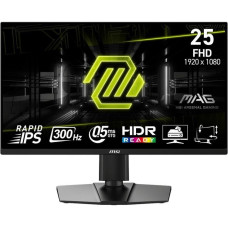 MSI Монітор MSI 24.5" MAG 255PXF 2xHDMI, DP, MM, IPS, 300Hz, 0.5ms, sRGB 120%, FreeSync, Pivot (9S6-3BC24M-064)