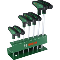 Bosch Отвертки шестигранные HEX 2-10мм Т-образное рукоятка набор 7шт (1.600.A03.9J1)