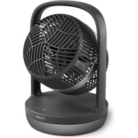 Philips Вентилятор Philips настільний Series 3000, 22см, 27Вт, таймер, поворот 180, чорний (CX3050/01)