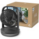 Philips Philips column fan Series 3000, 22см, 27Вт, timer, black (CX3050/01)