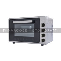 ARDESTO Піч електрична, 70л, 2000Вт, механіч., подвійне скло, сірий (MEO-S70I)