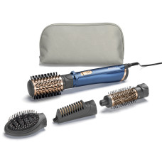 BaByliss Фен-щітка Style Pro, 1000Вт, 2 режими, іоніз-я, хол. Обдув, чохол для зберігання, кераміка, синій (AS965E)