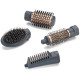 BaByliss Фен-щетка Style Pro, 1000Вт, режимов-2, хол. обдув, иониз-я, чехол для хранения, керамика, синий (AS965E)