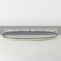 ARDESTO Тарілка Ardesto Daiano, 22см, порцеляна, сірий (AR1727DG)