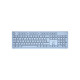 Клавиатура Canyon HKB-W01 Silent Wireless UA Blue (CNS-HKBW01BL)