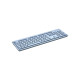 Клавиатура Canyon HKB-W01 Silent Wireless UA Blue (CNS-HKBW01BL)