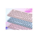 Клавиатура Canyon HKB-W01 Silent Wireless UA Blue (CNS-HKBW01BL)