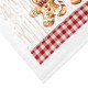 ARDESTO Набір рушничків для кухні Christmas Gingerbread 38х63см, 2шт, 100% бавовна, червоний (ART3863HG)