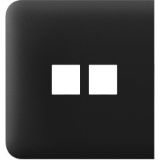 Ajax Side panel for built-in SideCover LAN internet socket black (126212.319.BL) (000058921)