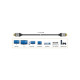 Кабель мультимедийный HDMI M to HDMI M 2.0m V2.1 8K 60Hz HDR10 HLG 48Gbp J5create (JDC53-N)