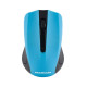 Мышка Modecom MC-WM9 Wireless Black-Blue (M-MC-0WM9-140)