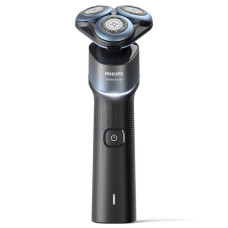 Philips Electric shaver rotary, 4.5V, razor head-3, Li-Ion, dry+wet, black-blue (X5006/00)