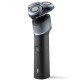 Philips Electric shaver rotary, 4.5V, razor head-3, Li-Ion, dry+wet, black-blue (X5006/00)