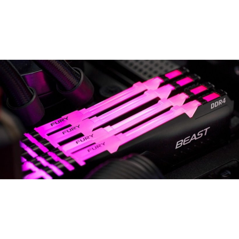 Kingston Memory DDR4 32GB 2666 FURY Beast Black