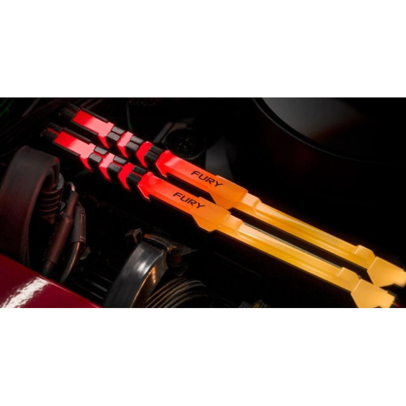 Kingston Memory DDR4 32GB 2666 FURY Beast Black