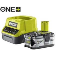 Ryobi Набір акумулятора та зарядного пристрою ONE+ RC18120-140G 18В 1х4А·год ЗП 2А (5133003757)