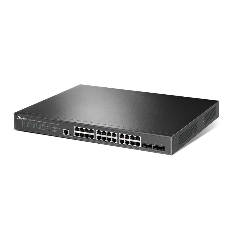 TP-Link Комутатор TL-SG3428XPP-M2 24x2.5GE (24xPoE), 4xSFP+, 500Вт, Керований L2