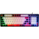 Клавиатура AOC GK116H1 LED USB UA White/Red/Black (GK116H1/97)