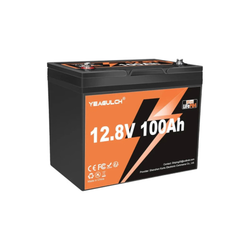 Батарея LiFePo4 YEAGULCH 12.8V 100Ah Mini (YEAGULCH-12,8V/100Ah Mini)