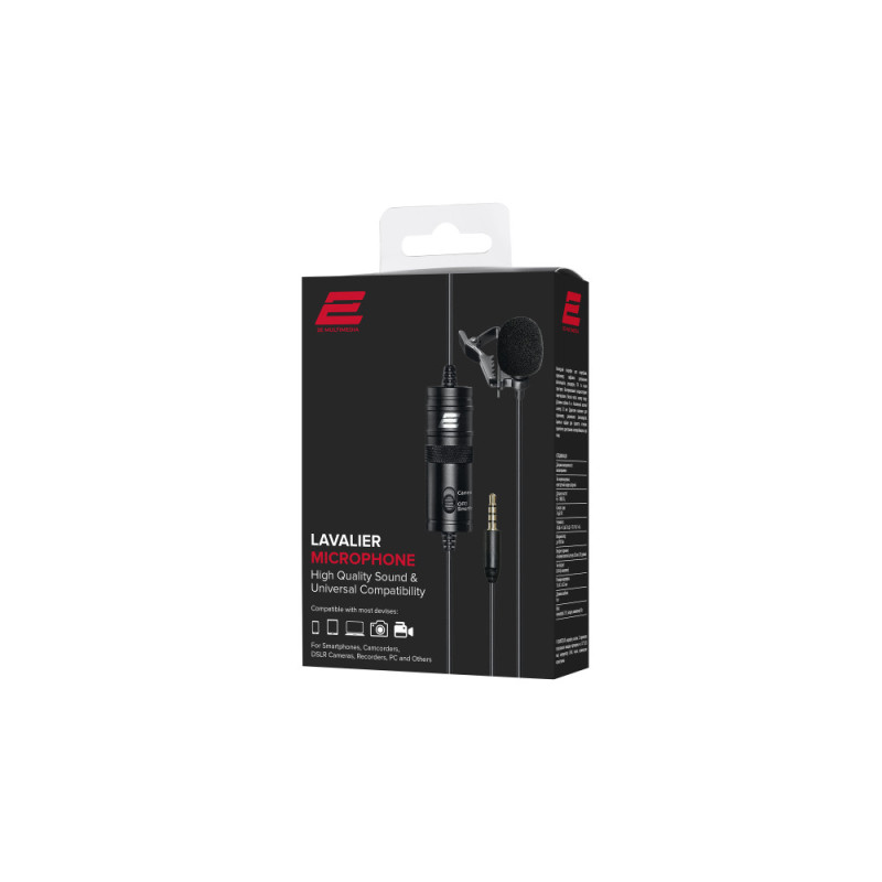 2E Lavalier Microphone ML010 3.5mm (2E-ML010)