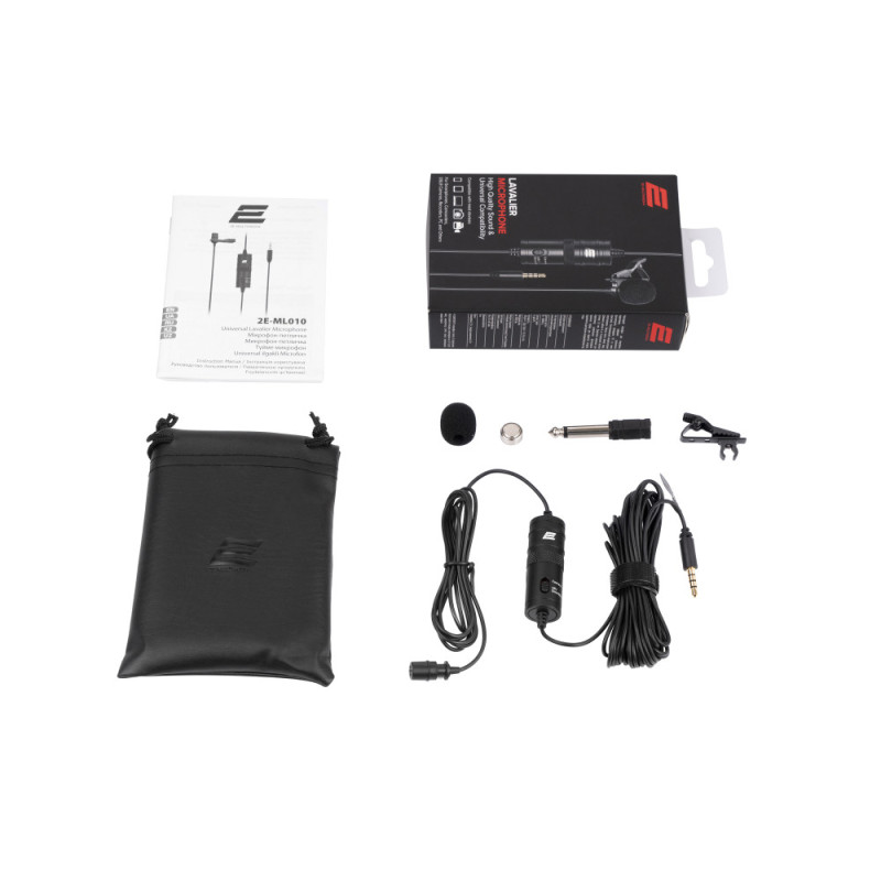 2E Lavalier Microphone ML010 3.5mm (2E-ML010)