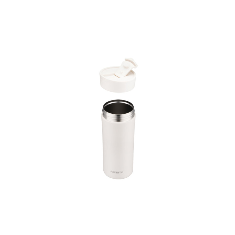 ARDESTO Travel mug Viaggio 400 ml, stainless steel, beige (AR2640OL)