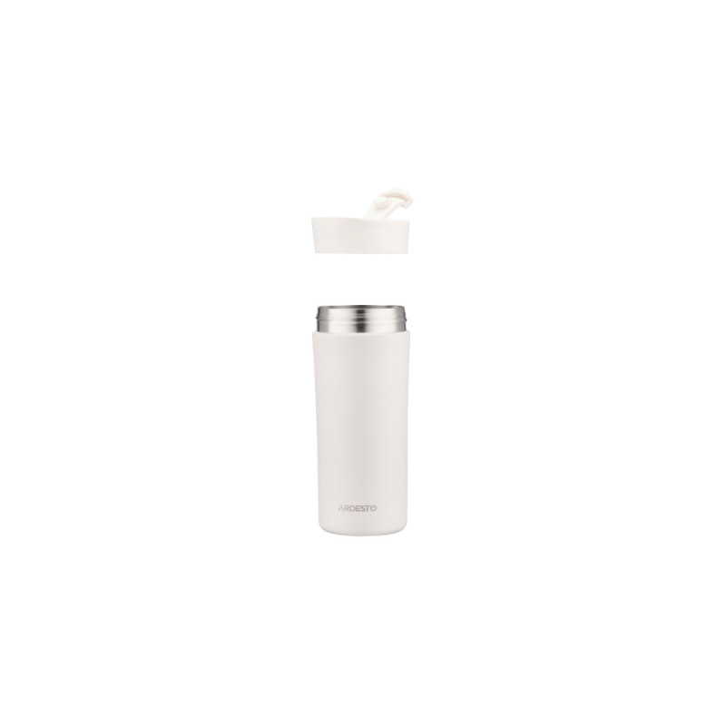 ARDESTO Travel mug Viaggio 400 ml, stainless steel, beige (AR2640OL)