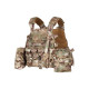 2E Tactical Military Plate Carrier Type1, Molle, Multicam (2E-MILPLACARR1-MC)