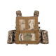 2E Tactical Military Plate Carrier Type1, Molle, Multicam (2E-MILPLACARR1-MC)