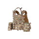 2E Tactical Military Plate Carrier Type1, Molle, Multicam (2E-MILPLACARR1-MC)