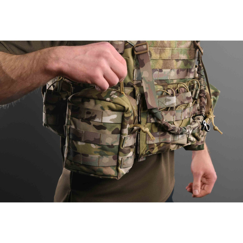 2E Tactical Military Plate Carrier Type1, Molle, Multicam (2E-MILPLACARR1-MC)
