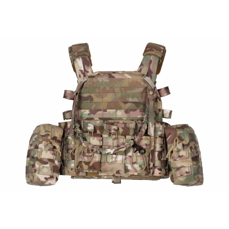 2E Tactical Military Plate Carrier Type1, Molle, Multicam (2E-MILPLACARR1-MC)