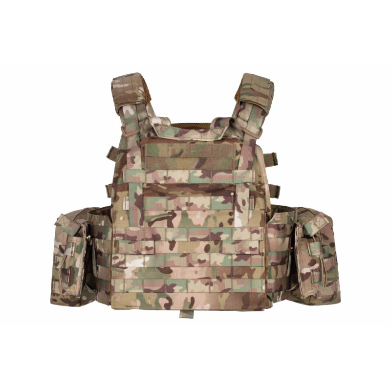 2E Tactical Military Plate Carrier Type1, Molle, Multicam (2E-MILPLACARR1-MC)