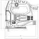 Metabo Jig Saw STEB 65 QUICK, 450W, 18mm, 600-3000rpm, 1.9kg (601030500)