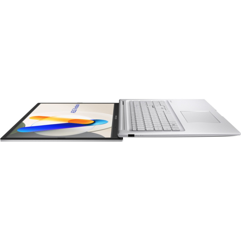 ASUS Notebook Vivobook 17 X1704VA-AU454 17.3  FHD IPS, Intel 3-100U, 16GB, F512GB, UMA, NoOS, Silver (90NB13X1-M003S0)