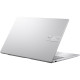 ASUS Notebook Vivobook 17 X1704VA-AU454 17.3  FHD IPS, Intel 3-100U, 16GB, F512GB, UMA, NoOS, Silver (90NB13X1-M003S0)