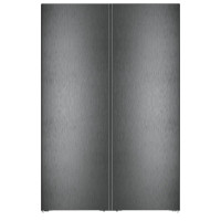 Liebherr Ref SBS, 185.5x119.4х67.5, ref-398L, freez.-271L, 2doors, A++, NF, display int, black (XRFBD522022)